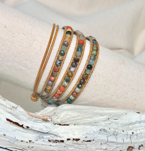 Semi-precious wrap